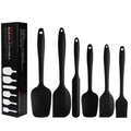 Hot Selling 6-Piece Cream Integrated Silicone Kitchenware Set Baking Pastry Tools Including Scraper Oil Brush Tool Size Scraper