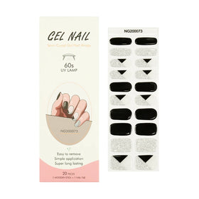 Huizi Wholesale Custom Nail Wraps Nail Art Decoration Sticker Jamberry Nail Sticker Real Nail Polish Nail Strips