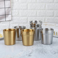 304 Stainless Steel Mugs Double Wall Insulated Steel Mug  Tea Cups Coffee Mugs Beer Cups