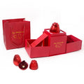A1 Hotsold Creative Romance Red Rose Flower Lifting Propose Marriage Ring Box Jewelry Gift Box Packaging Case