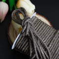 SINONG Round Tube DIY Decorative Shoelaces 4mm Rhinestone Rope Brushed Crystal Decorative Shoelaces Shoes