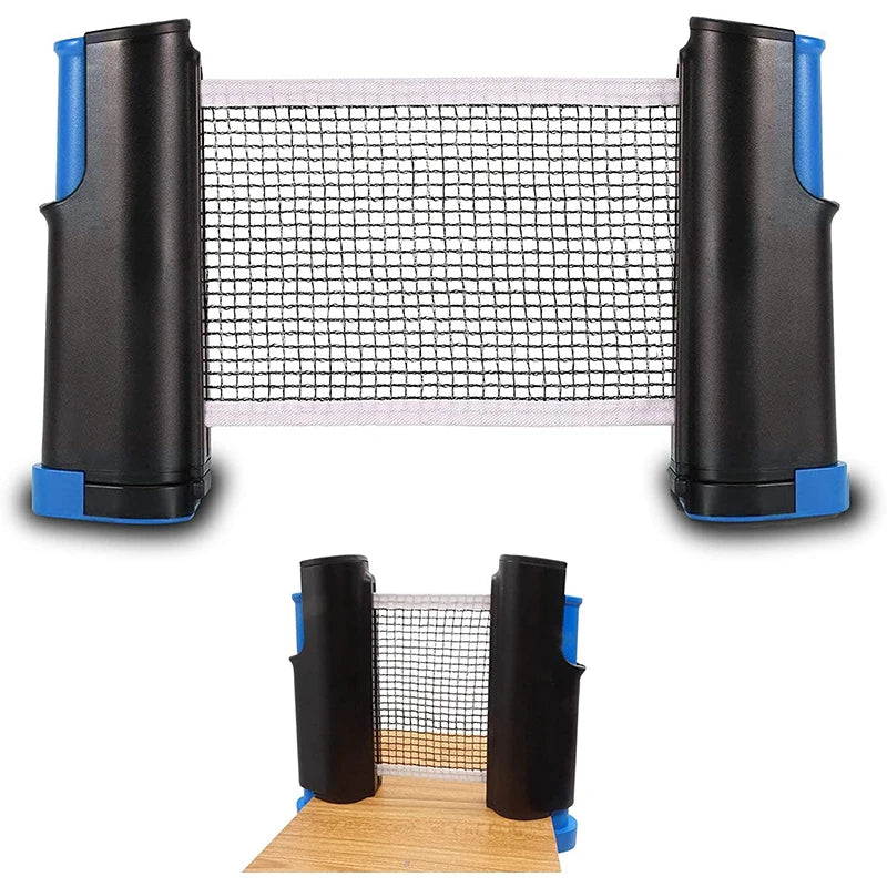 Quality Portable Retractable Ping Pong Net Catch Different Packs Single Piece Retractable Table Tennis Net Price for Training