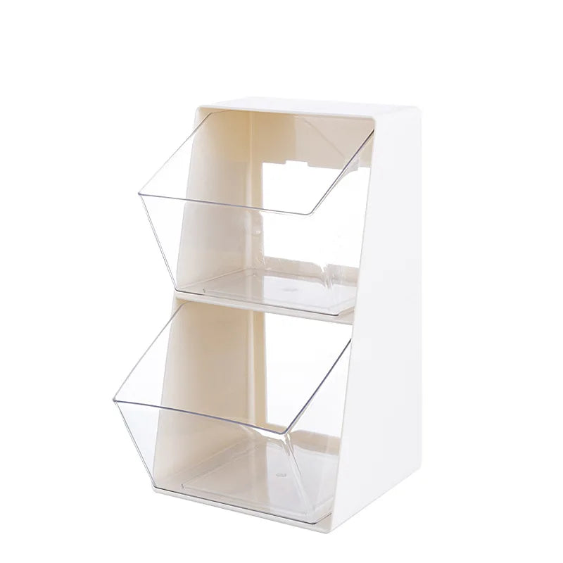 Detachable Tea Bag Storage Box Capsule Coffee Instant Home Office Tea Room Transparent Desktop Storage Arrangement Shelving