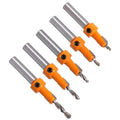 8mm Round Shank Countersink Drill Bit Carbide Tipped Step Drill Bit for Screw Step Drill Bit for Self-Tapping Screw Installation
