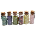 Natural Crystal Chips Chakra Crystal Crafts Healing Stone Amethyst Gravels Wishing Bottle