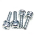 Torx M3 X 5mm 8mm M4 M5 M6 M8 Button Pan Head Spring Gasket Flat Washers Sems Machine Screw GB2672 Combination Screw Bolts