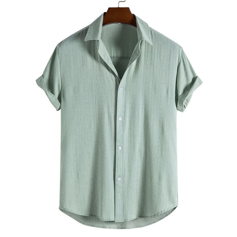 Wholesale Men's Summer Shirt Hawaii Patchwork Beach Shirt Surfing Short Sleeve Hawaiian Shirt Wholesale