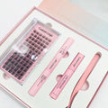 Eyelash Cluster Kit Wholesale Customizable DIY Tray Cluster Lashes Faux Mink Fluffy DIY Cluster Lash