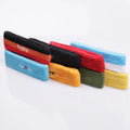 Custom Logo Sports Sweatband Terry Cloth Headband for Men Women Basketball Tennis Running Gym Fitness Absorbent Cotton Head Band