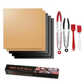 Easy-to-Clean Copper Non-Stick BBQ Grill Mat Non-Stick BBQ Cooking Tools