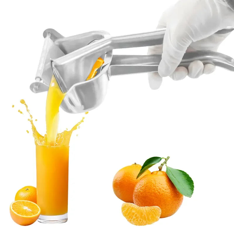Portable Mini Vegetable Chopper 304 Stainless Steel Hand Press Pressure Lemon Sugarcane Extractor Manual Dishwasher Safe
