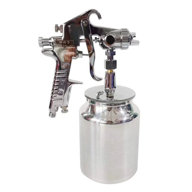 Original W77 Pneumatic Air Spray Gun for Latex Paint Large Caliber Furniture Primer with 2.0 2.5 3.0 Nozzle