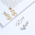 TongLing European Luxury Earrings Trendy Fashion Earring Multi Circle Grape Shape Drop Earring for Daily Life