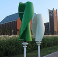Free Energy Power  500w 1KW 5KW 10KW Small Vertical Wind Turbine Vertical Windmill Renewable Hybrid Wind Turbine System