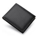 Factory Price Men Wallets Retro One Zipper Horizontal Wallet Men PU Leather Plaid Open Coin Purse Card Holder