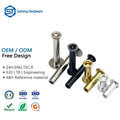 Wholesale Price Remaches Custom Rivet Stainless Steel Aluminum Iron Copper Flat Head Semi Tubular Metal Rivet