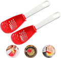 Multifunctional Cooking Spoon Skimmer Scoop Colander Strainer Grater Masher Food-Grade Heat Resistant Kitchen Grinder