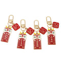 Creative 2025 Year of Chinese Zodiac Snake Chinese Knot Wealth Pendant Keychain Key Ring Accessories Women Men Bag Charm Gift