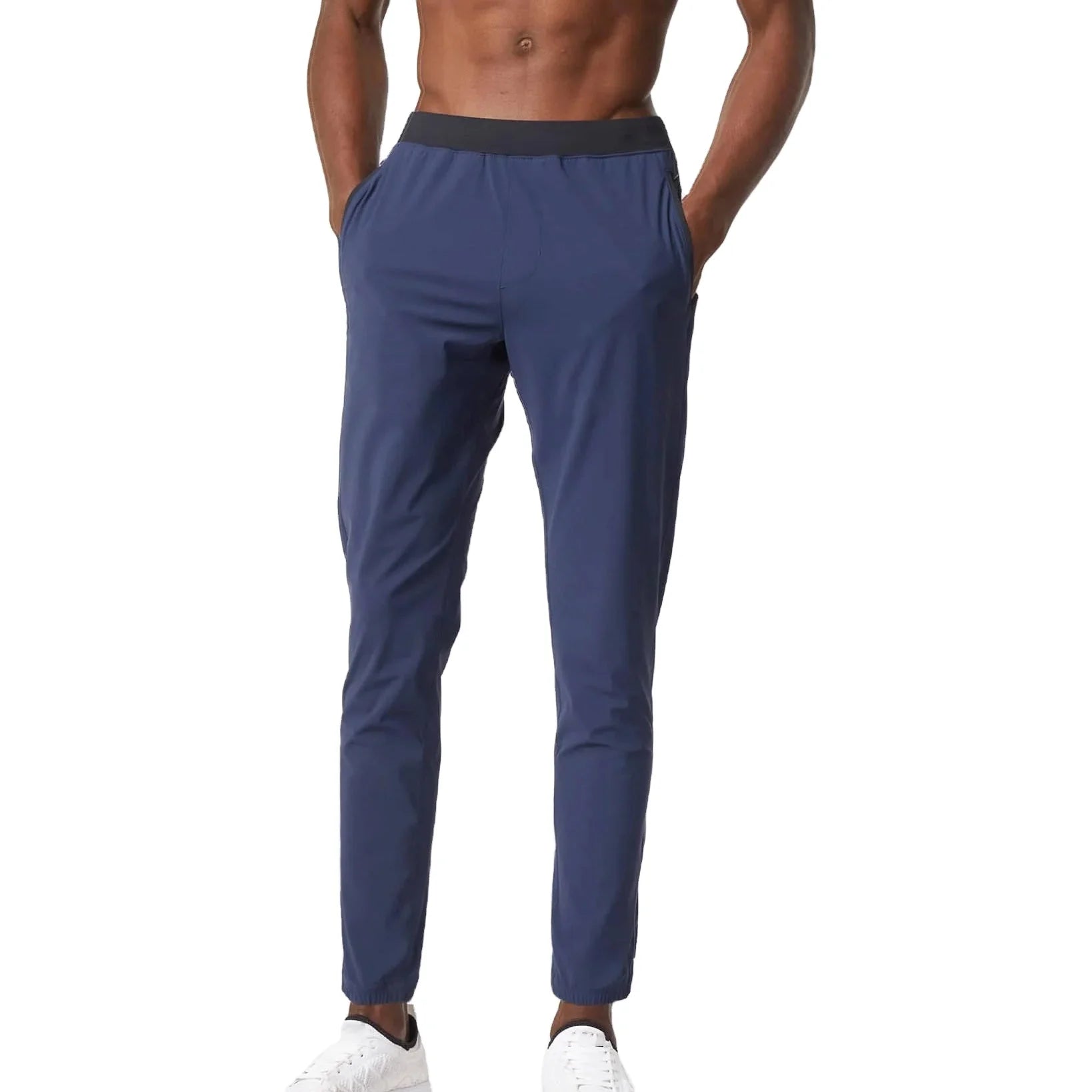 Best Selling Custom Athletic Gym Pants Men Track Pants With Zipper Pockets
