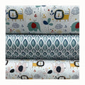 Factory Wholesale Baby Bed Sheet Fabric Animals Flower Printing Cute Pattern Baby Infant Fabric Cotton Fabric for Baby Bed Sheet