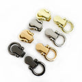 Meetee BF798 8x24mm Bag Strap Chain Alloy Nail Hooks Clasp DIY Hardware Accessories Screw Side Clip Ring Buckle