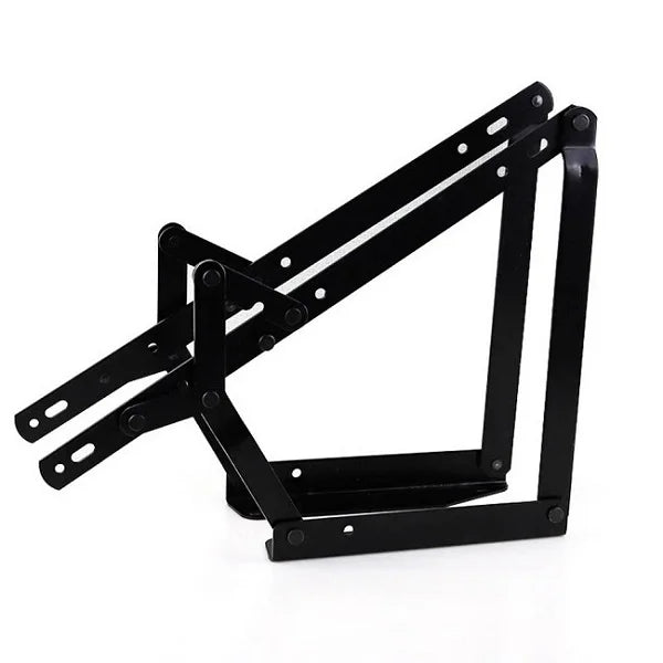 VT-14.014 WELLTOP Modern Metal Iron Steel Sofa Bed Lift Mechanism with Spring Hinge for Bedroom and Kitchen Use Black