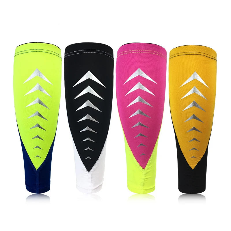 Factory High Elastic Spandex Compression Leg Sleeve Guard Protector Brace Support for Softball Baseball Cycling