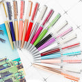 Youjin Brand Luxury Wedding Gift Personalized Engraved and Printed logo Crystal Diamond Ball Pen for Promotional Item