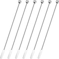 Cocktail Picks Stick  Cocktail Toothpicks Stainless Steel Martini Olive Picks for Bar Barbecue Fruit