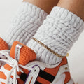 Waterproof Jewelry 4MM Cuban Leg Chain Anklet Punk 14k Gold Stainless Steel Chain Anklets for Women Girls YF2966