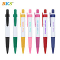 Customized Plastic Ball-point Pen Comfortable Rubber Grip-Custom Design Message Pen Personalized Black Ink 1.0mm Tip Office