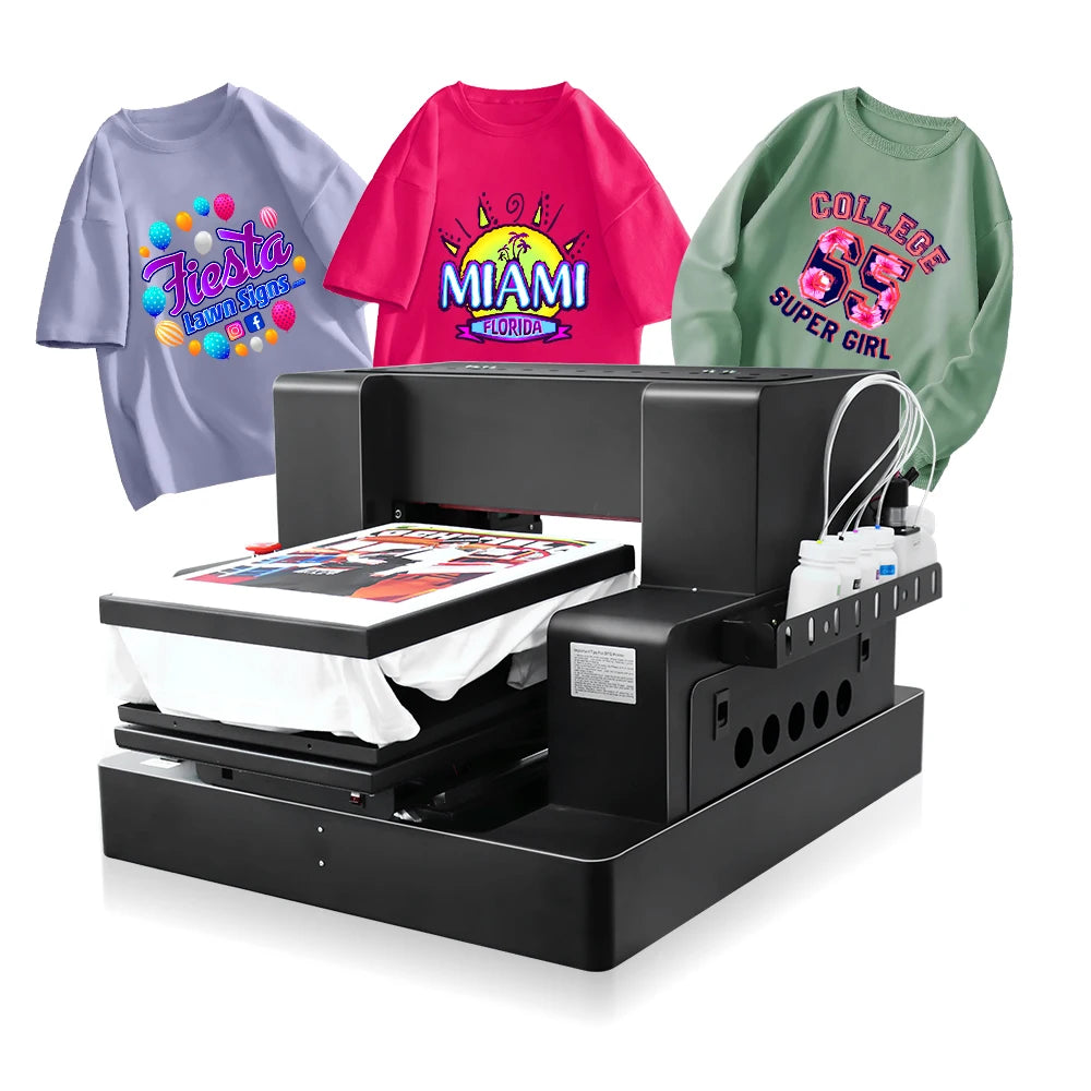 Newest A3 Dtg DTF 2 in 1 Automatic Multifunction Printer for Printing Clothes  Dtf Printer Printing Machine Inkjet Printer