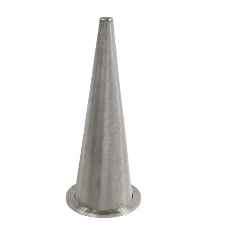 LIANDA New Stainless Steel Pipeline Cone Strainers Conical Temporary Strainer with Filter Element