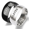 Stainless Steel Couple Rings No Fade Wedding Ring Classic Wedding Jewelry Size 6-13 Titanium Steel Simple Ring