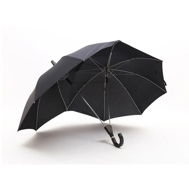 LOTUS Factory Direct Sale Modern  Umbrella Two-Person Double Canopy for Travel Plastic Handle Lover's Sombrillas