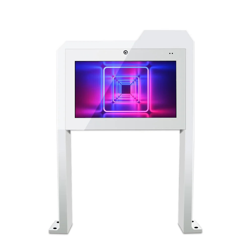MWE Outdoor Advertising Park LCD Monitor with Weather Forecast Waterproof Control System & Horizontal Screen IP65 Elevator Use