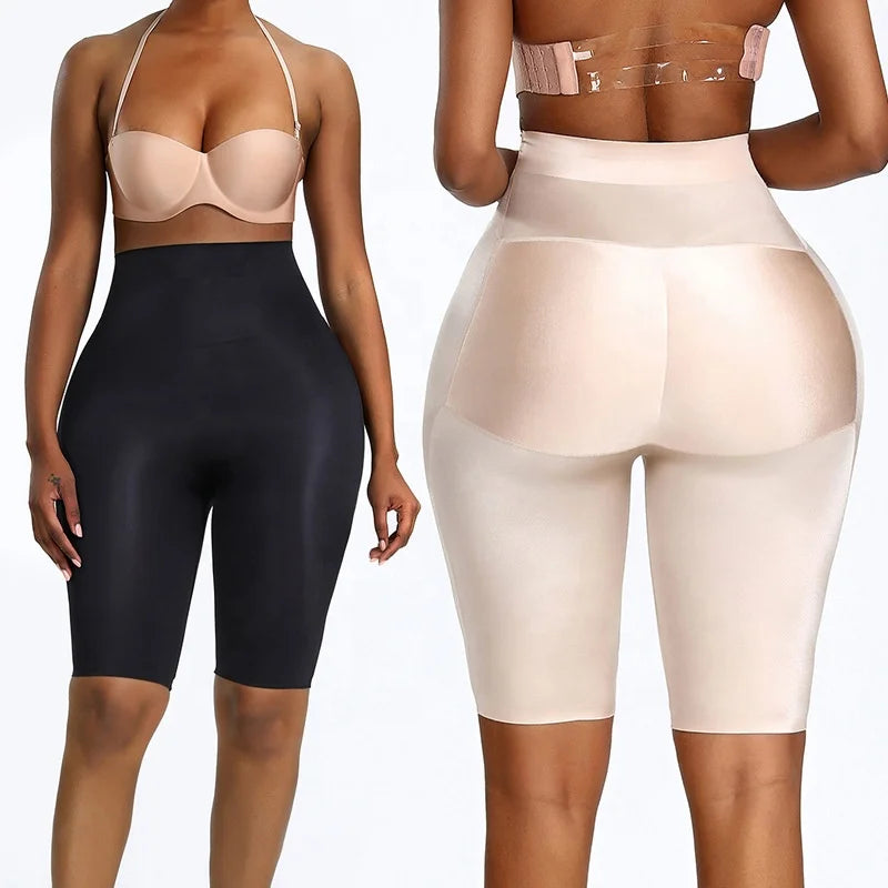 Butt Buttock Pads Padded Compression Shorts Waist Body Shaper Lift Colombian Leggings Pants High Waisted Women