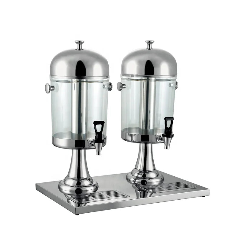Wholesale Food Restaurant Commercial Juice Dispenser Double Temperature Cold Beverage With Ice