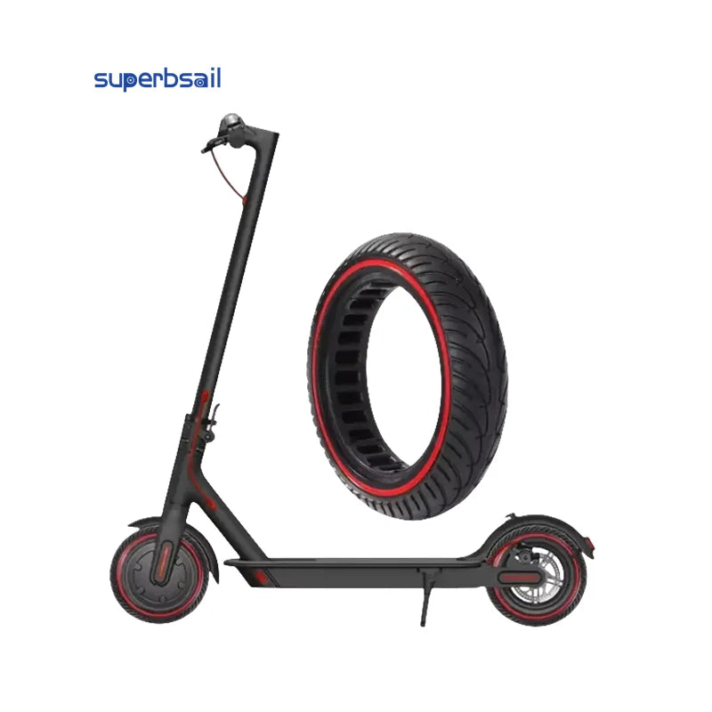 Superbsail 8.5 Inches Electric Scooter Wheels Xiaomi M365 Explosion-Proof Front Rear Honeycomb Tire Solid Rubber Tires