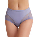 Women Seamless Panties High Waist Leak Proof Panties High Elastic Ice Silk Control Brief Mesh Slimming Belly Panties
