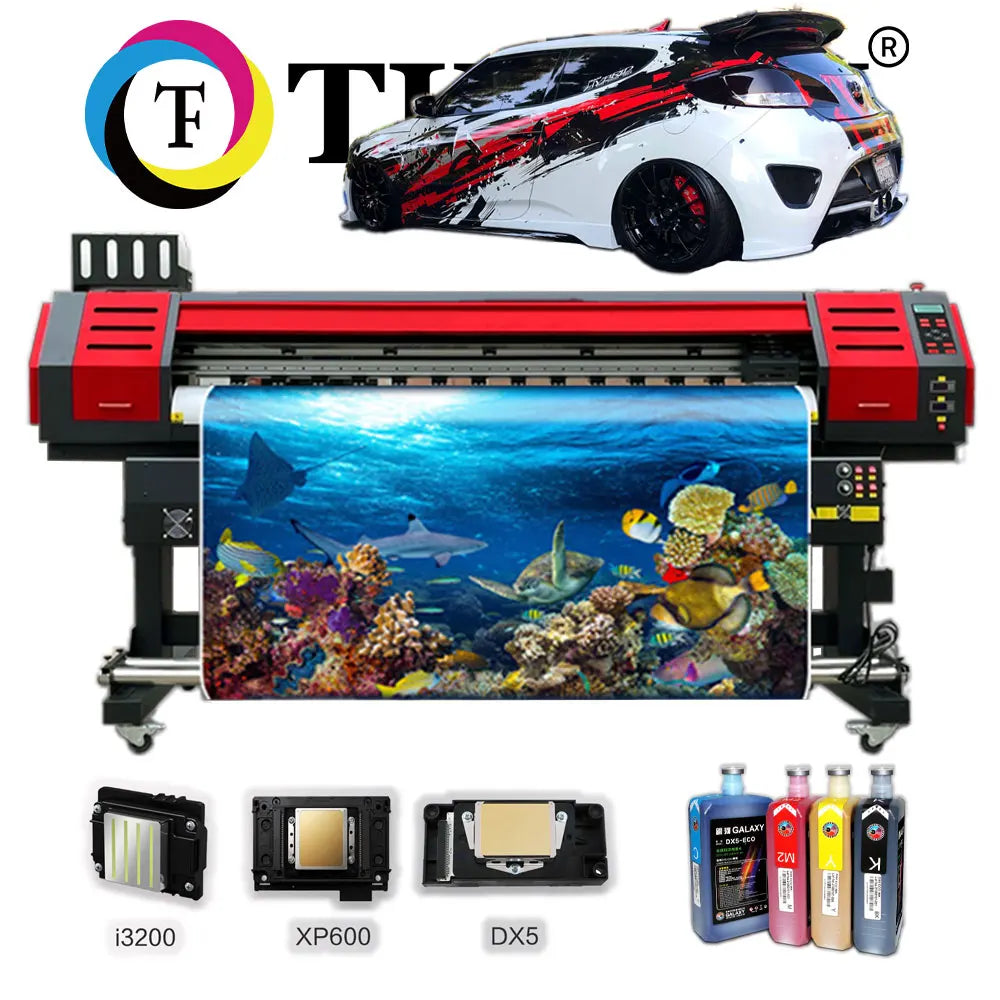 Best Sale Large Format Desktop Eco Solvent Printer 3200 2.2M Print and Cut Eco Solvent Printer for Photo Paper