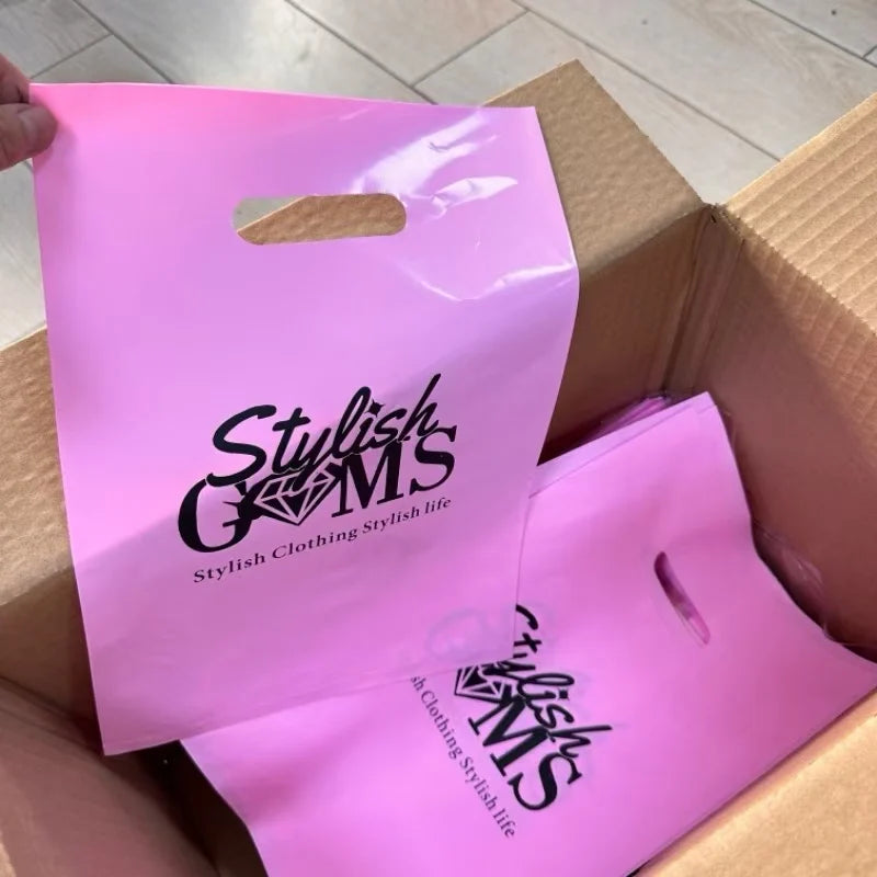 Custom Printed Eco-Compostable Plastic Mailing Bags Logo Poly Mail Express for Clothes Transport Stamped Envelope Bags