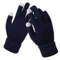 K1113 Women Touch Screen Gloves Phone Pad Knitting Windproof Gloves Winter Warm Wear Touch Screen Gloves