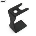 Private Label Shaving Kit Black Acrylic Shaving Brush StandShaving Straight Razor Stand Shaving Brush and Razor Holder
