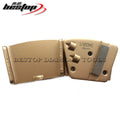Premium Quality Quarter PCD Diamond Floor Grinding Plates Medium Hardness Abrasive Disc for Concrete Grinding Machine OEM