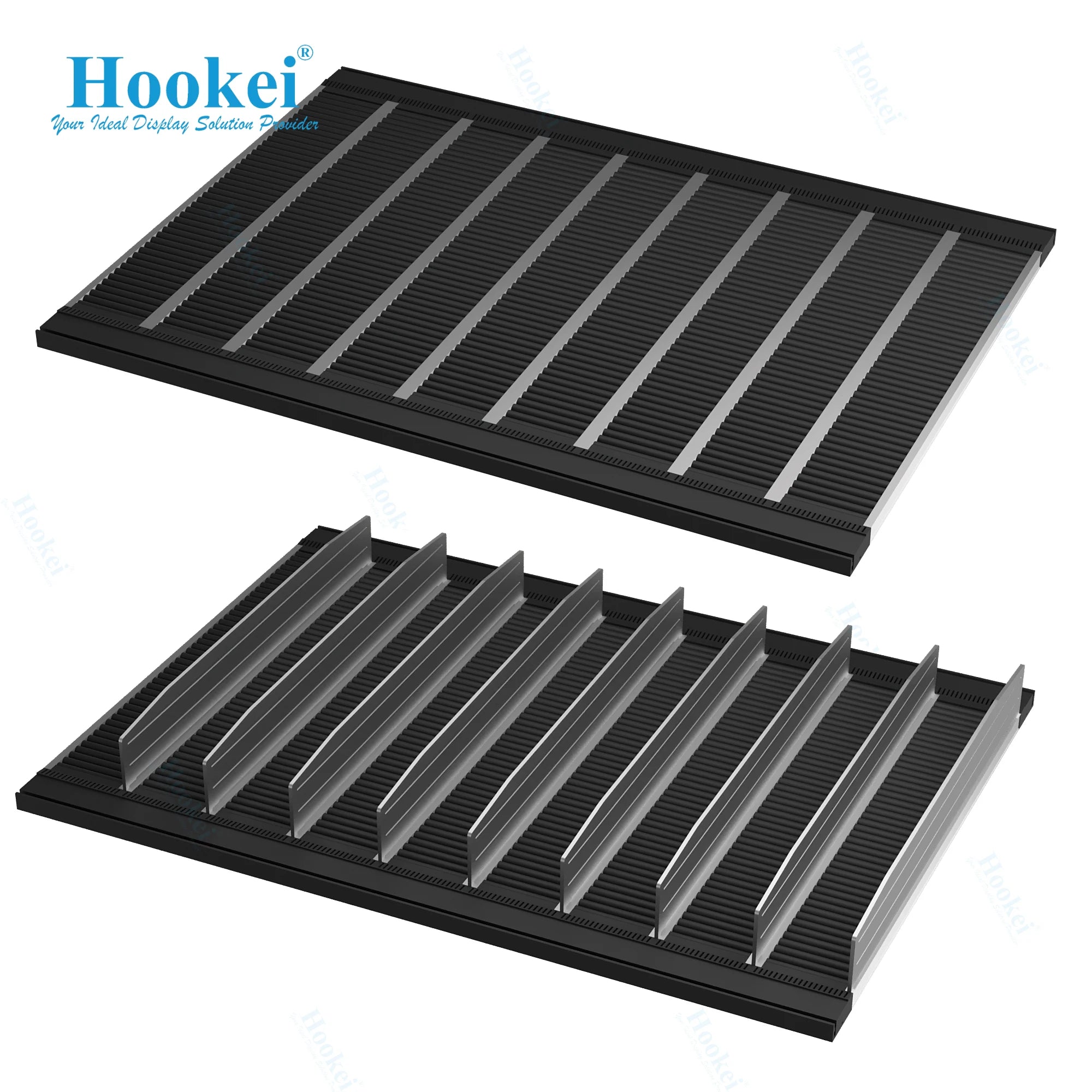 Gravity Shelf Roller Spring Loaded Drink Bottle Can Shelf Pusher Organizer for Refrigerator