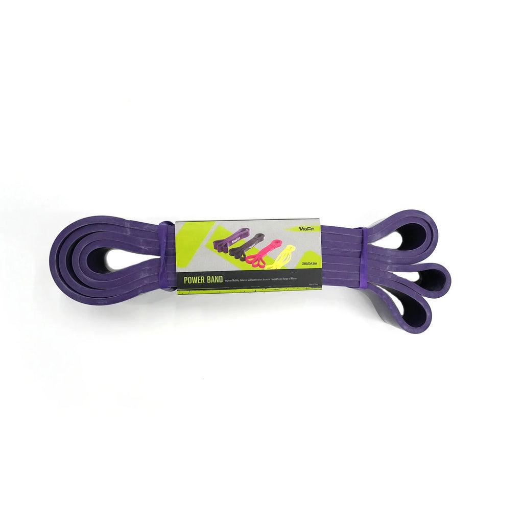 50-75Lbs Purple Latex Power Band Loop Workout Pull up Assist Exercise Fitness Resistance Band