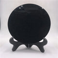 Wholesale Natural Hand Carved Folk Crafts Healing Crystal Polished Obsidian Crystal Mirror for Decoration