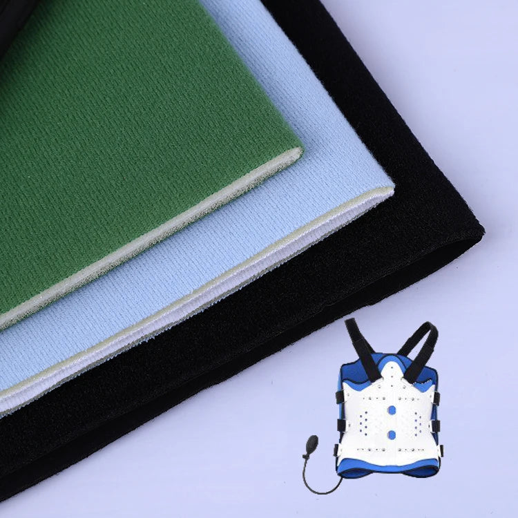 Customizable Velvet Terry Fabric Polyurethane Laminated for Medical & Sports Protective Equipment for Girls