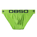 GZADN-BS3517 Mens' Solid Color Briefs Breathable and Elasticity Fashion Underwear Low Waist Briefs